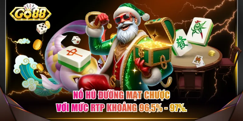 Nổ Hũ Đường Mạt Chược với mức RTP khoảng 96,5% - 97%