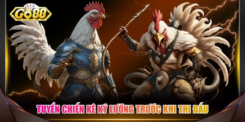 Tuyển chiến kê kỹ lưỡng trước khi thi đấu